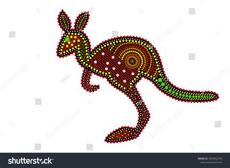 Kangaroo Dot Painting Images: Browse 117 Stock Photos & Vectors Free ...