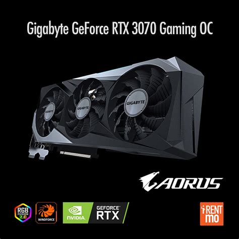 Gigabyte GeForce RTX 3070 Gaming OC 8GB - Buy, Rent, Pay in Installments