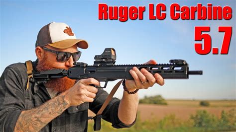 New Ruger LC Carbine 5.7 First Shots: Another Hype Train? - YouTube