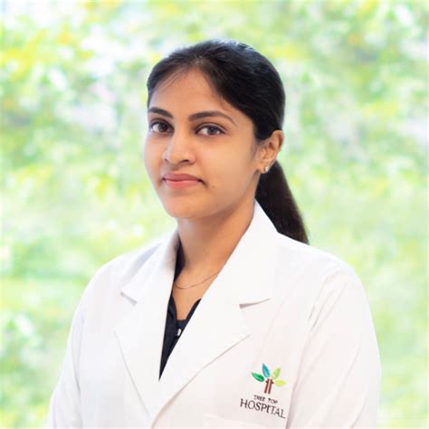 Tree Top Hospital Maldives - Meet Dr. Preethy Solomon