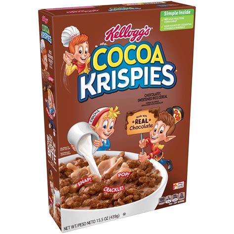 Kellogg's Cocoa Krispies, Breakfast Cereal, Original,15.5 Oz - Walmart ...