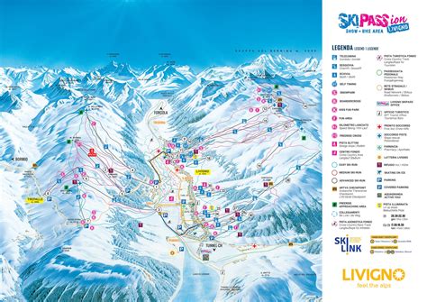 Livigno Ski Resort Piste Maps