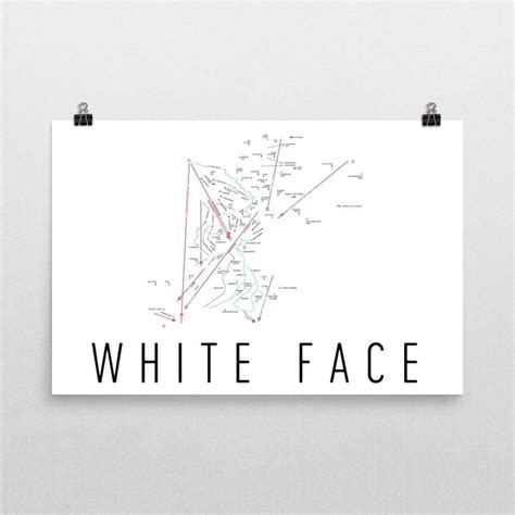 Buy Whiteface Poster, Whiteface Ski Resort Poster, Whiteface Art Print ...