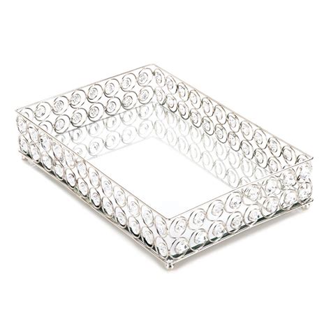 Wholesale Shimmer Rectangular Jeweled Tray - Buy Wholesale Jewelry