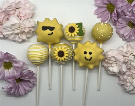 Sunflowers and Sunshine Cake Pops with Whitney - $46 — Cake Stuff