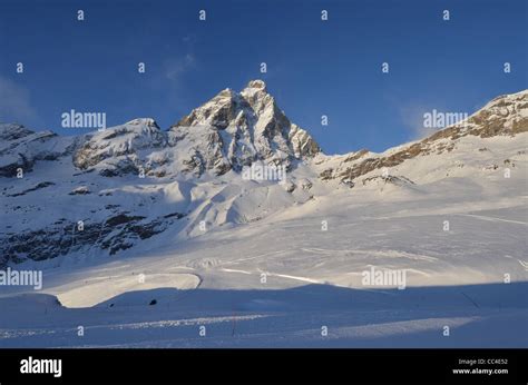 winter in the alps Stock Photo - Alamy