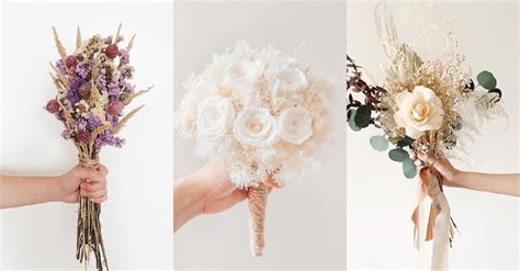 Dried Flowers Bridal Bouquet | Philippines Wedding Blog