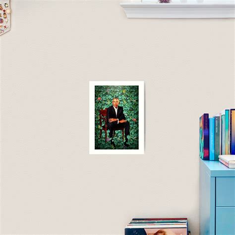 "Unframed President Barack Obama Smithsonian's National Portrait ...