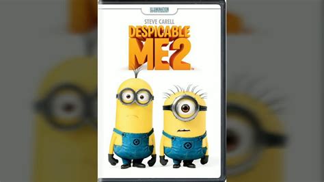 Despicable Me 2 (2013) DVD Unboxing - YouTube