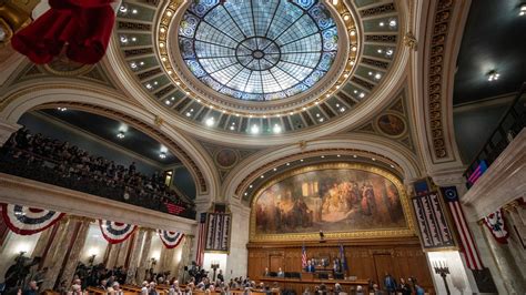 Gov. Tony Evers State of the State address photos