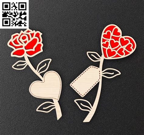 Flower E0018587 File Cdr And Dxf Free Vector Download For Laser Cut