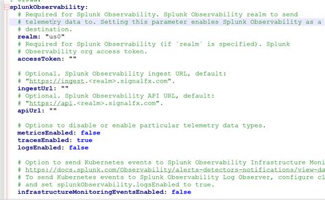 Unable to install with splunkObservability properties disabled · Issue ...