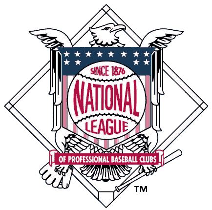 National League Logo - Primary Logo - National League (NL) - Chris Creamer's Sports Logos Page ...