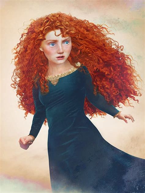 Merida | Real-Life Disney Princess Art | POPSUGAR Love & Sex Photo 14