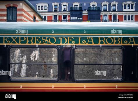 Expresso de la robla in FEVE Estacion Bilbao Concordia train station in ...