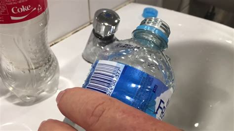 #LifeHack How to fill your water bottle when it doesn't fit in the basin. - YouTube