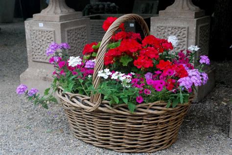 Basket of Flowers | Detroit Garden Works