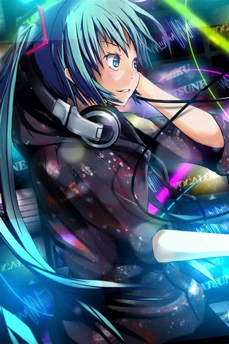 Anime DJ Girl Wallpaper