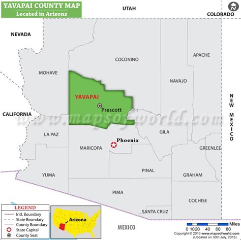 Yavapai County Zip Code Map