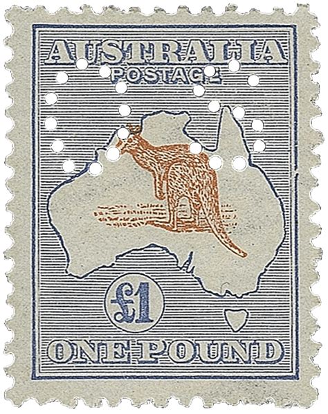 La lista de los sellos australianos más raros y caros