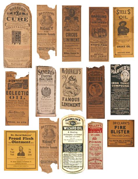 vintage medicine bottle labels (real) sheet 3 of 3 | Vintage medicine bottle, Vintage labels ...