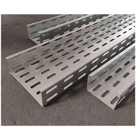 Ventilation Cable Tray with Different Sizes and Accessories Galvanized Trough Cable Tray ...