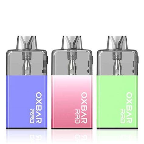 Oxva Oxbar RRD Refillable Rechargeable Disposable Vape Kit | Vape UK