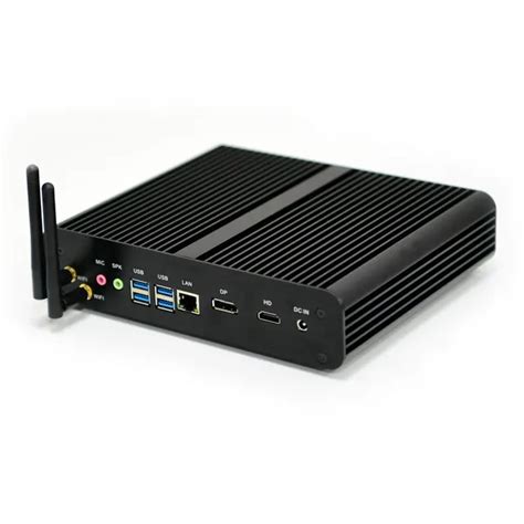 Fanless Mini PC CPU i7 8550U i5 8250U 8th Gen Windows 10 Linux Quad ...