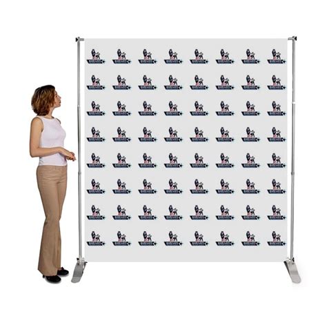 Press Conference Backdrop | Step & Repeat Backwall | Discount Displays