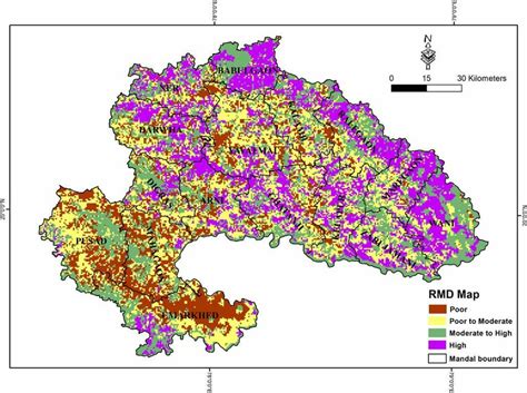 RMD map of Yavatmal district | Download Scientific Diagram