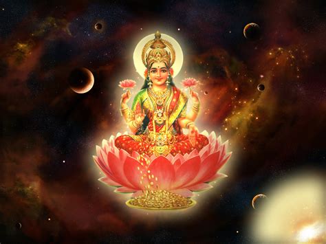 Lakshmi - Hindu Goddess of wealth and good character