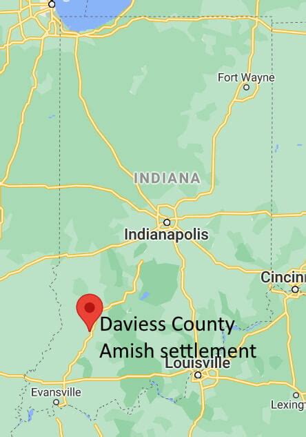 Amish Country Indiana Map - Amalee Marieann