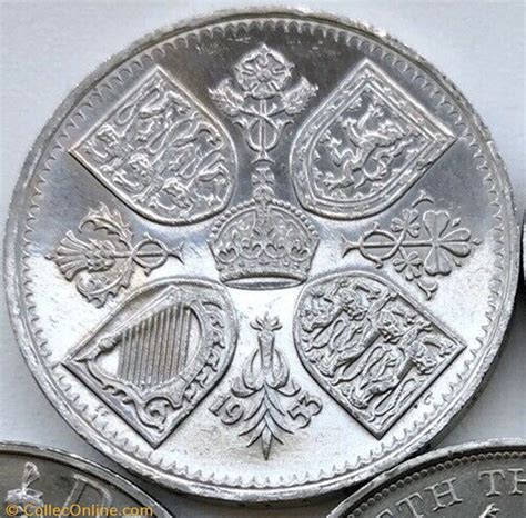 Elizabeth II - Five Shillings, 1953 Coronation - UK - Monnaies