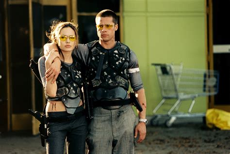 Mr. and Mrs. Smith | 15 Brad & Angelina Movie Pictures That Will Stop ...