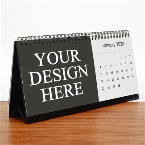 Personalized Custom Imprint Promotional Photo Desk Calendar