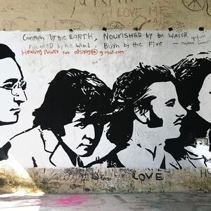 Beatles Graffiti Street Art Swarg Ashram Rishikesh India, Extra Large Wall Metal Art Print, Art ...