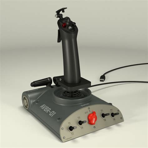 3d saitek joystick model