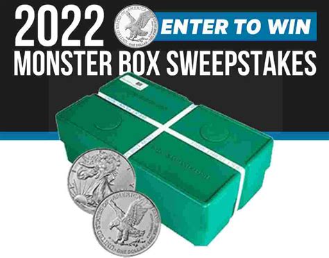 SD Bullion Silver Eagle Monster Box Sweepstakes