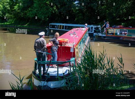 Droitwich Spa and Canal Stock Photo - Alamy