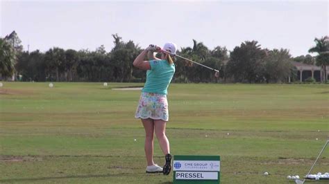 GOLF SWING 2012 - MORGAN PRESSEL IRON & DRIVER (PRACTICE RANGE) - DTL & SLOW MOTION - HQ 1080p ...