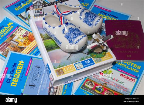 Dutch Holland Tourist Guides Stock Photo - Alamy