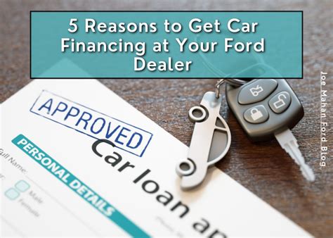 Car Financing – Joe Mahan Ford Inc Blog