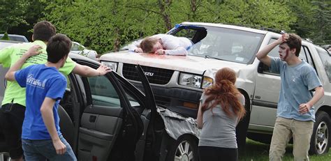 'Crash' course at Warde: Drunken, distracted driving dangers highlighted