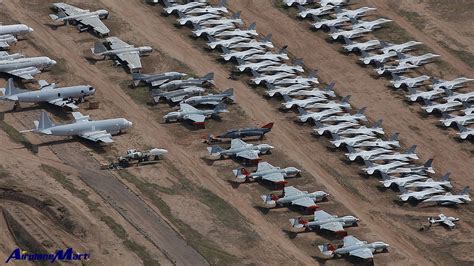 Military Aircraft Graveyard - Davis Monthan Air Force Base - Tucson, AZ - USA | Military ...