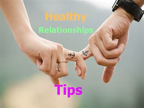 Healthy Relationships Tips