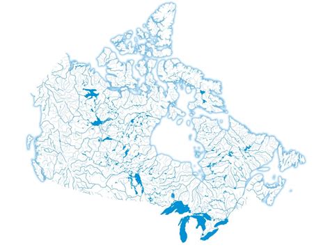 Map: Visualizing Canada’s fresh water | Canadian Geographic