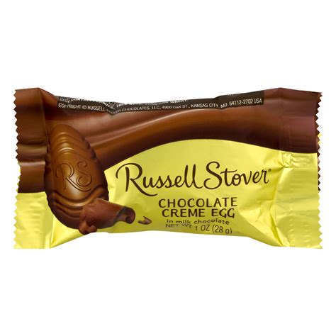 Russell Stover Chocolate Cream Egg in Milk Chocolate - Walmart.com ...