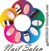 900+ Nail Salon Logo Clip Art | Royalty Free - GoGraph