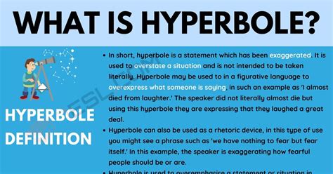 Hyperbole: Definition, Functions and Great Hyperbole Examples • 7ESL