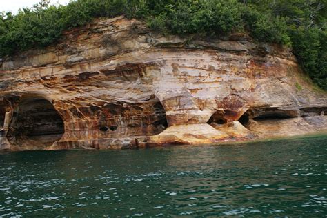 PAINTED ROCKS, LAKE SUPERIOR MICHIGAN